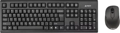 Фото №1 Клавиатура и мышь A4TECH мыши и клавиатуры 7100N USB черный Комплект и