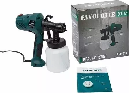 Фото №5 Краскопульт Favourite FSG 500