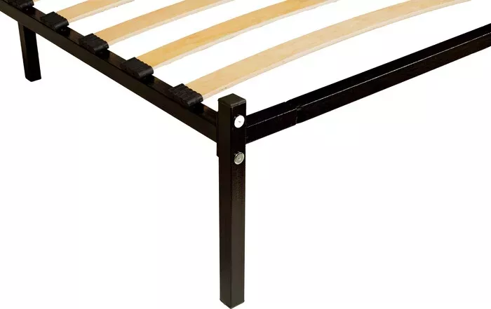 Фото №3 Кровать Элимет C опорами и спинкой 160x203