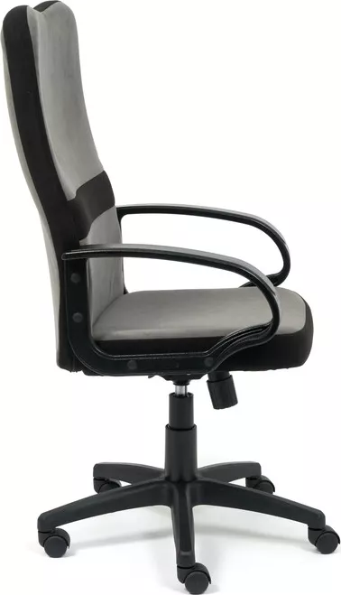 Фото №1 Кресло офисное TetChair СН757 флок серый/черный 29/35