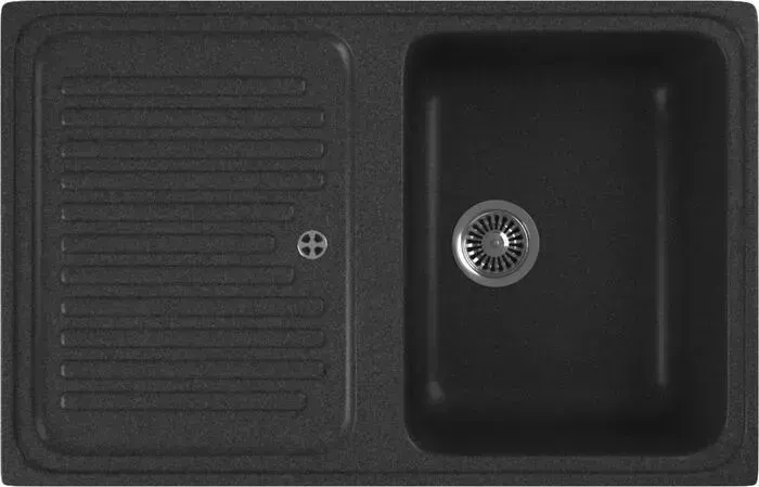 Мойка кухонная GREENSTONE GRS-78-343 антрацит