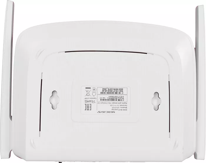 Фото №1 Роутер беспроводной Mercusys MW305R N300 10/100BASE-TX белый