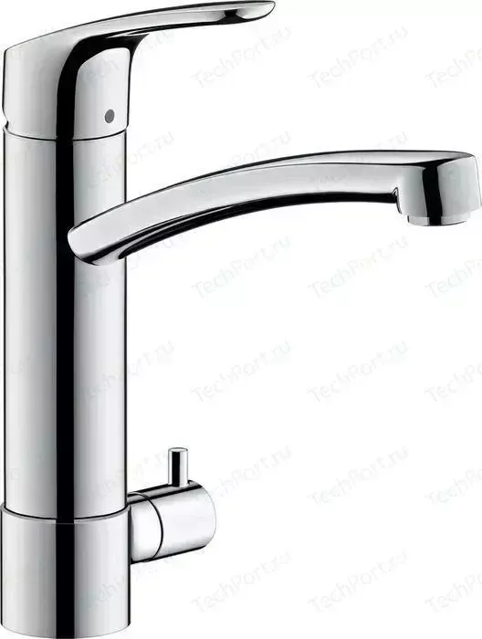 Фото №1 Смеситель для кухни Hansgrohe Focus с запорным вентилем, хром (31803000)