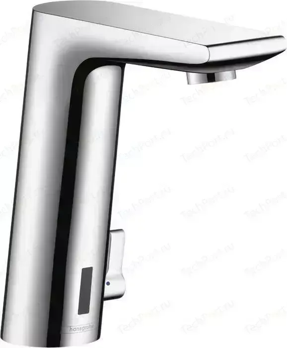Фото №2 Смеситель для раковины Hansgrohe Metris S инфракрасный датчик, питание от сети, хром (31102000)