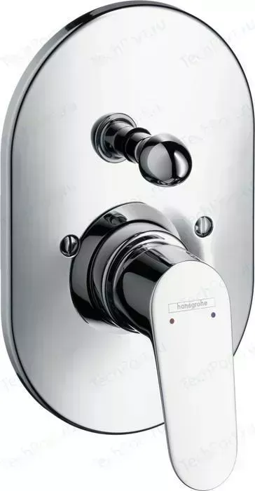 Фото №2 Смеситель для ванны Hansgrohe Focus e2 скрытого монтажа (31947000)