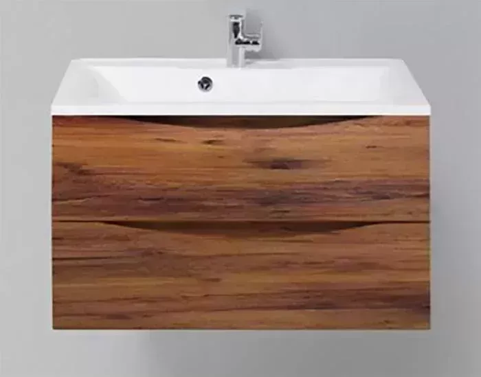 Тумба с раковиной BELBANGO с Marino 80 Rovere Ciliegio (MARINO-800-2C-SO-RC-P, BB800/450-LV-MR-AST)