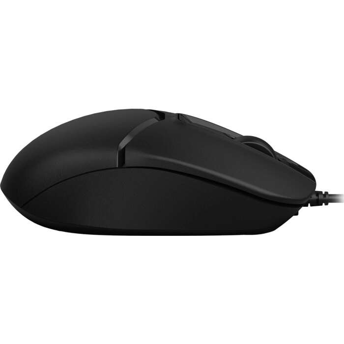 Фото №3 Мышь проводная A4TECH Fstyler FM12S черный оптическая (1200dpi) silent USB (3but)