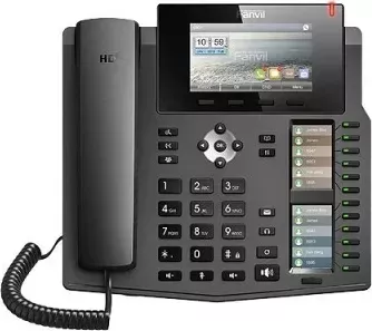 Фото №4 VoIP-телефон  Fanvil X6U черный