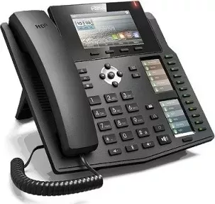 Фото №1 VoIP-телефон  Fanvil X6U черный