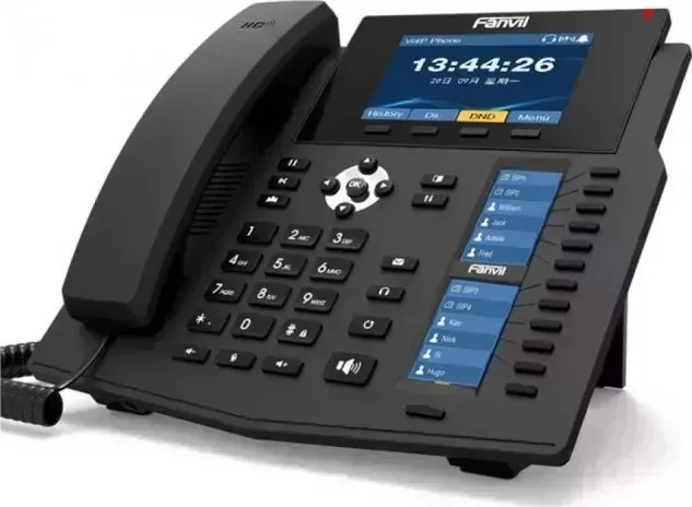 Фото №3 VoIP-телефон  Fanvil X6U черный