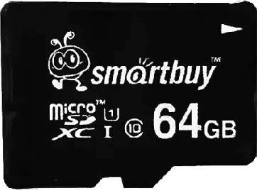 Фото №2 Карта памяти  Smartbuy microSDXC 64GB Class10 UHS-1