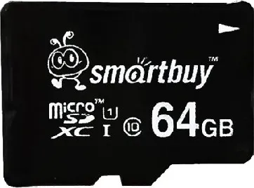 Фото №3 Карта памяти  Smartbuy microSDXC 64GB Class10 UHS-1