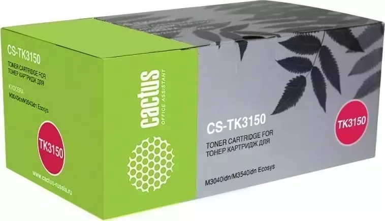 Картридж CACTUS Расходный материал для печати CS-TK3150 черный ()