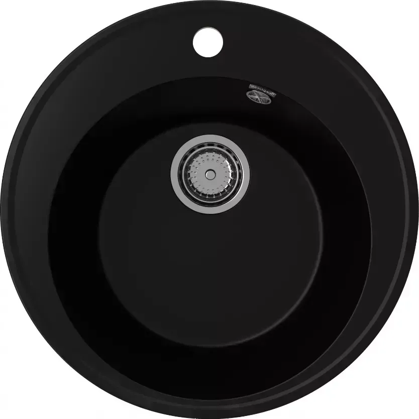 Фото №1 Мойка кухонная WEISSGAUFF WG 48507 Deep Black