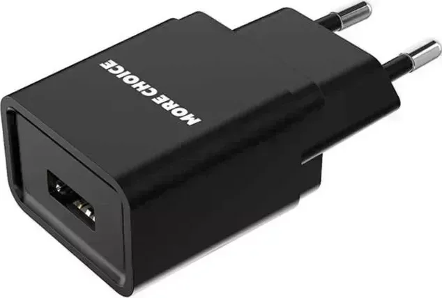 Сетевое зарядное устройство More choice NC33 Black (4627151191607)