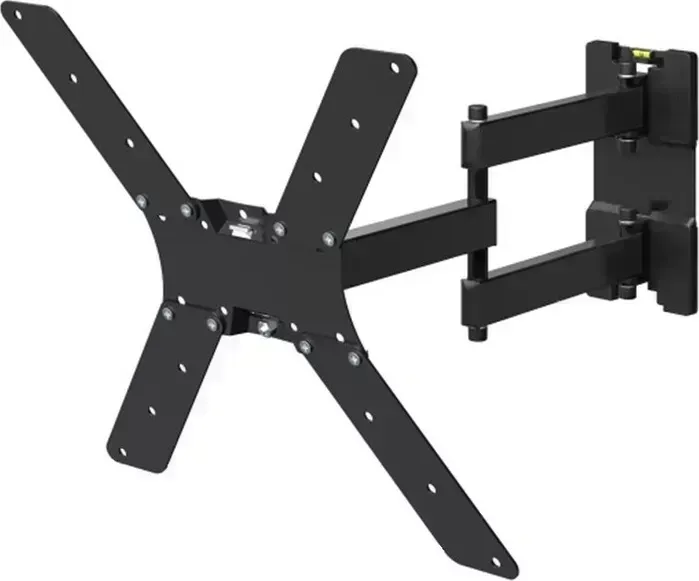Кронштейн для телевизора Holder LCD-5566-B черный 32"-55" макс.45кг настенный поворотно-выдвижной и наклонный