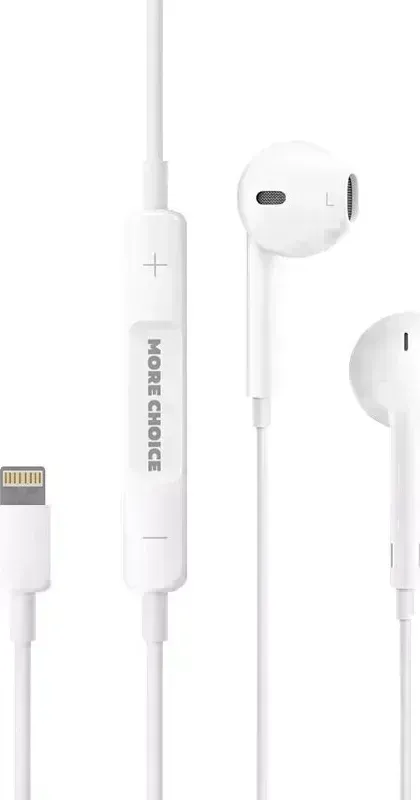 Наушники More choice G13i White