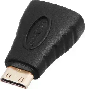Фото №1 Переходник REXANT (17-6801) ПЕРЕХОДНИК ШТЕКЕР MINI HDMI - ГНЕЗДО HDMI