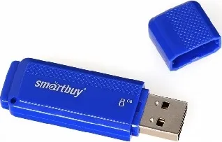 Фото №2 Флеш-накопитель SMARTBUY (SB8GBDK-B) 8GB DOCK BLUE
