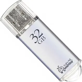 Фото №2 Флеш-накопитель SMARTBUY (SB32GBVC-S) 32GB V-CUT SILVER