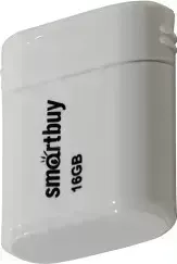 Фото №2 Флеш-накопитель SMARTBUY (SB16GBLARA-W) 16GB LARA WHITE