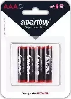 Фото №1 Батарейки SMARTBUY (SBBZ-3A04B) R03-4BL