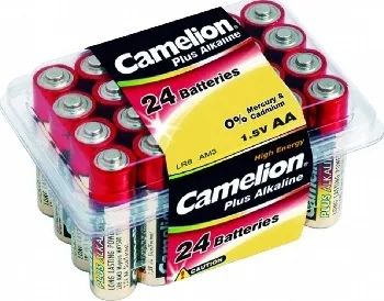Фото №2 Батарейки CAMELION (6752) LR 6 Plus Alkaline PB-24 (LR6-PB24, батарейка,1.5В)