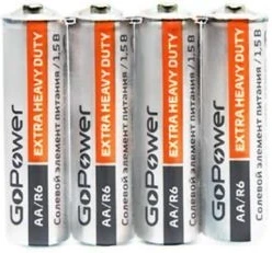 Фото №2 Батарейки GOPOWER (00-00015592) Extra Heavy Duty AA/ R06