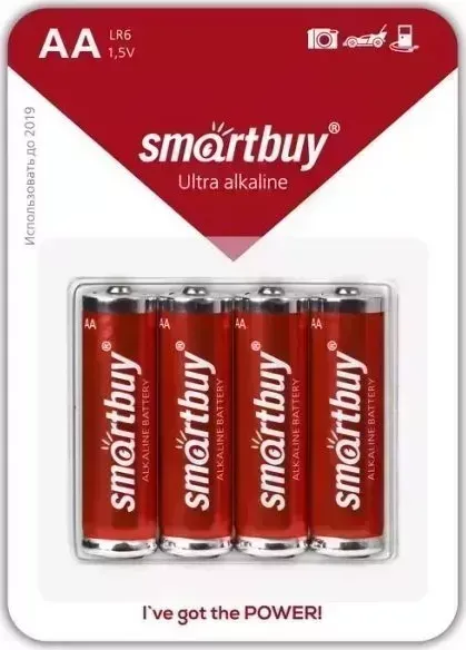 Фото №2 Батарейки SMARTBUY (SBBA-2A04B) LR6/4B