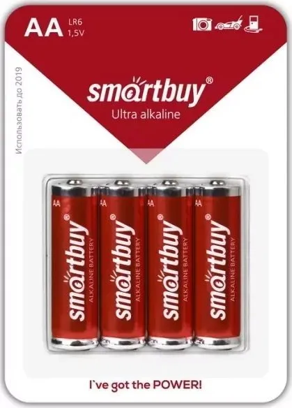 Фото №3 Батарейки SMARTBUY (SBBA-2A04B) LR6/4B
