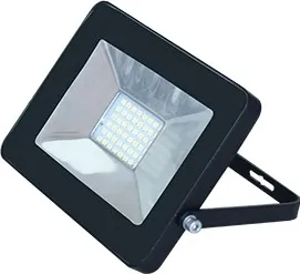 Фото №2 Прожектор ECOLA JPBV20ELB 20.0W 220V 4200K IP65 тонкий Черный 146х102х17