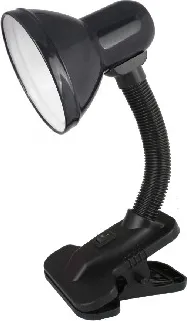 Фото №2 Светильник настольный ULTRAFLASH UF-320P C02 черный ( с прищепкой 230В, 60Вт, E27, ЛОН)