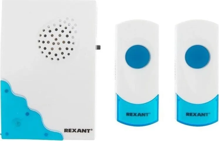 Фото №2 Звонок REXANT (73-0040) RX-4 Беспроводной дверной с двумя кнопками вызова IP 44