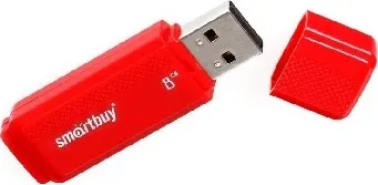 Фото №1 Флеш-накопитель SMARTBUY (SB8GBDK-R) 8GB DOCK RED