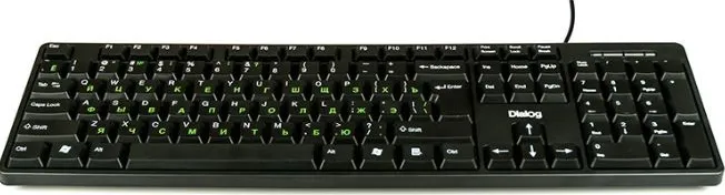 Фото №2 Клавиатура DIALOG KS-030U (USB) черный