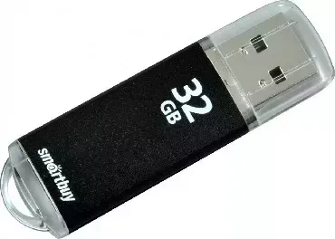 Фото №2 Флеш-накопитель SMARTBUY (SB32GBVC-K) 32GB V-CUT BLACK