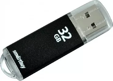 Фото №3 Флеш-накопитель SMARTBUY (SB32GBVC-K) 32GB V-CUT BLACK