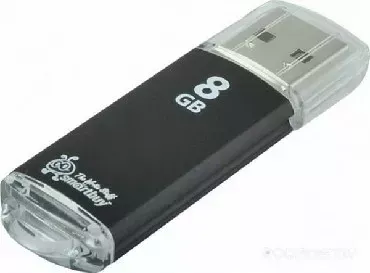 Фото №2 Флеш-накопитель SMARTBUY (SB8GBVC-K) 8GB V-CUT BLACK