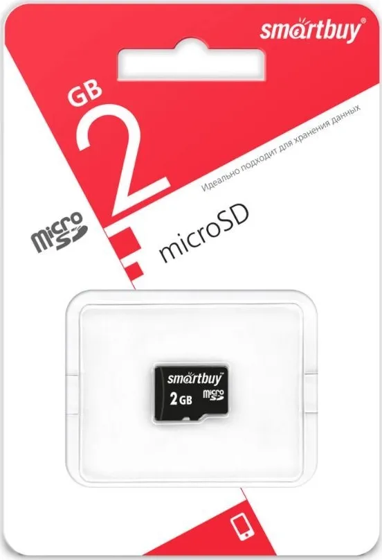 Фото №2 Карта памяти SMARTBUY (SB2GBSD-00) MicroSD 2GB (5)