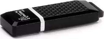 Фото №2 Флеш-накопитель SMARTBUY (SB64GBQZ-K) 64GB QUARTZ SERIES BLACK