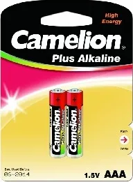 Фото №1 Батарейки CAMELION (1651) LR03 Plus Alkaline BL-2 (LR03-BP2, батарейка,1.5В)