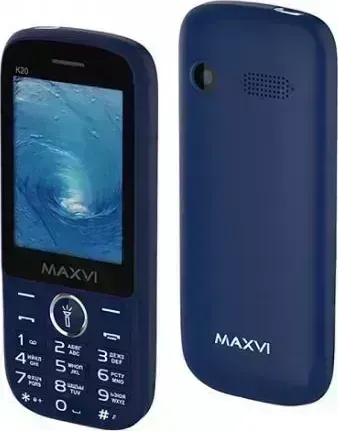 Фото №1 Мобильный телефон MAXVI K20 blue
