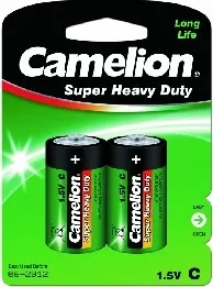 Фото №2 Батарейки CAMELION (1670) R14 BL-2 (R14P-BP2G, батарейка,1.5В)
