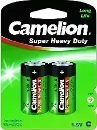 Фото №1 Батарейки CAMELION (1670) R14 BL-2 (R14P-BP2G, батарейка,1.5В)
