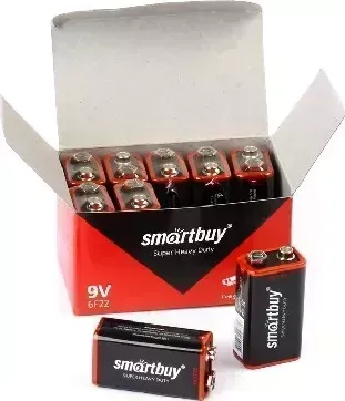 Фото №3 Батарейки SMARTBUY (SBBZ-9V01S) 6F22/1S