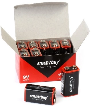 Фото №4 Батарейки SMARTBUY (SBBZ-9V01S) 6F22/1S