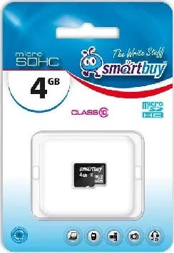 Фото №1 Карта памяти SMARTBUY (SB4GBSDCL10-00) MicroSDHC 4GB Class10 (5)