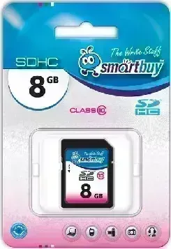 Фото №1 Карта памяти SMARTBUY SDHC 8GB Class10