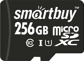 Фото №2 Карта памяти SMARTBUY (SB256GBSDCL10-01) MicroSDXC 256GB Class10 UHS-1 + адаптером