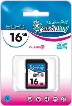 Фото №2 Карта памяти SMARTBUY SDHC 16GB Class10